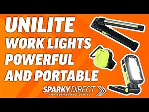 NEW Unilite Work Light Range - Tough, Bright & Built for Tradies