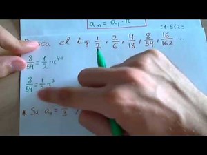 Progresiones geométricas: conceptos y ejercicios