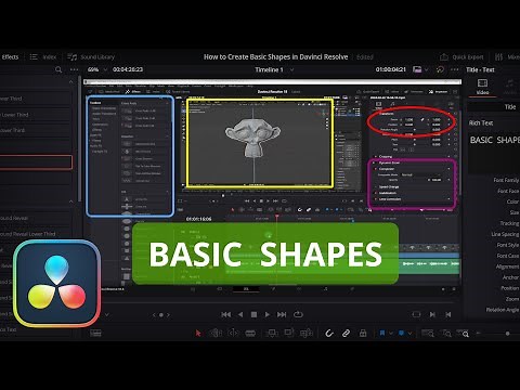 How To Make a Rectangle In Davinci Resolve 18