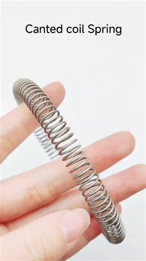 Conductive coil spring different OEM canted coil springs 150mm  Slant coil spring