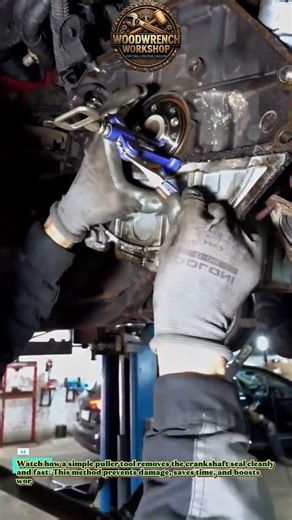 Pro Mechanic Trick: Fast Crankshaft Seal Removal Without Damage!