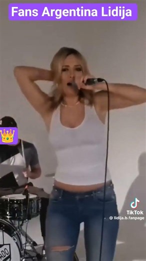 FANS ARGENTINA*LIDIJA BACIC #lidijabasic #argentina #fans #lidija #bacic #croacia #show #viral#lille