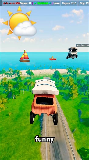 WE CANT STOP FLYING IN BEAMNG #beamngdrive #flying #funnymoments #beamng #beamngexperiments #fun