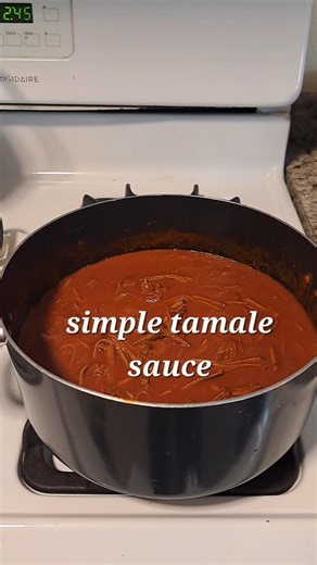 tamale sauce using new mexico chile #tamales #sauce #chile #simplerecipe #yummy #food