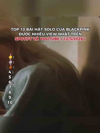 Solo Hát Của Blackpink: Jisoo, Jennie, Lisa, Rosé