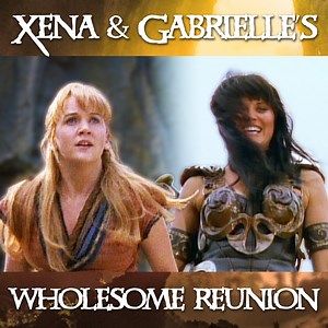 1.2M views · 40K reactions | After a long while apart, Gabrielle finally reunites with Xena, ready for the next adventure | Hercules & Xena | Facebook