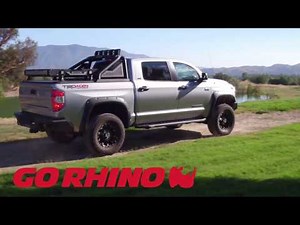 Go Rhino RB20 Running Boards For Toyota Tundra CrewMax Overview (69441687T)
