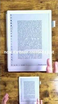 EPUBs reimagined, creating a #supernote Digest entry. #eink #epaper #research #academia #notetaking