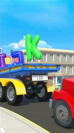ABC Vehicles Song 🚗🔤 #LBB #Short #ABC