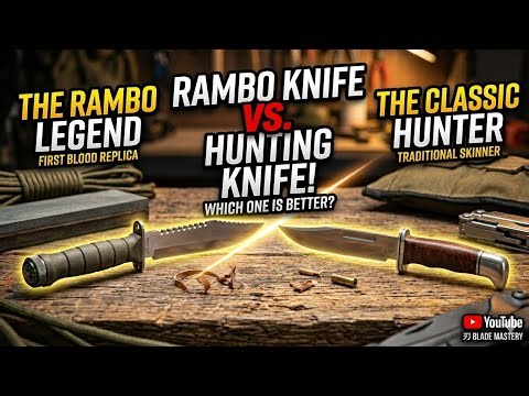 Folding Knife vs Rampuri Knife vs Rambo Knife 🔥 Best Blade Collection & Review