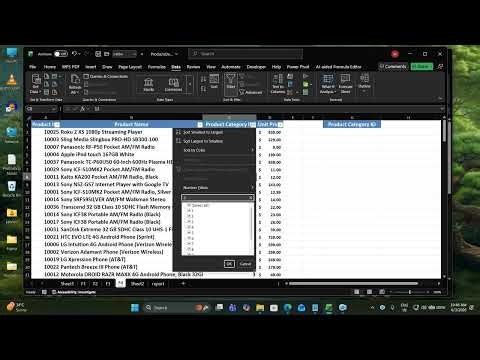 Excel Custom Sorting and Advanced Filter Using Wild Characters