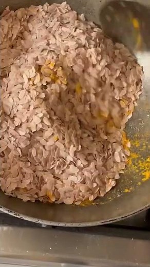 Roasted poha snack I quick, easy and healthy snack recipe
