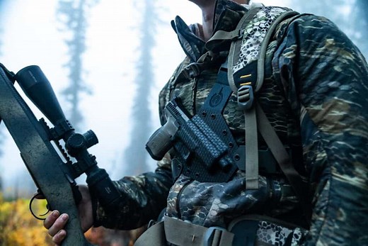 Kenai Chest Holster - Across the Chest, Fast & Efficient Draw | GunfightersINC