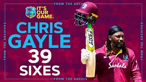 494K views · 11 reactions | 3️⃣ 9️⃣ sixes!!! Birthday boy Chris Gayle at his six-hitting best... | Windies Cricket | Facebook