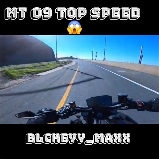MT 07 TOP SPEED 😱🚀 #shorts #viral