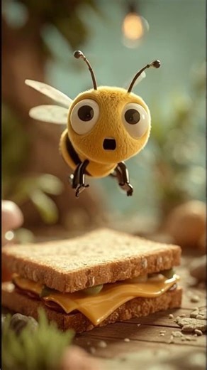 Bee Life = Full Comedy Show 😂🐝 | Funny Honeybee Animation | Viral Cartoon Shorts 2025