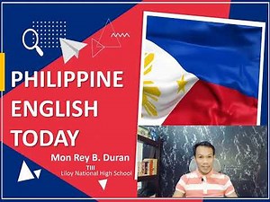 Philippine English Today