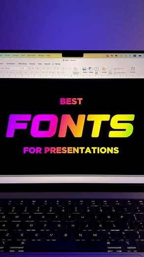 Best Fonts for Powerpoint Presentations