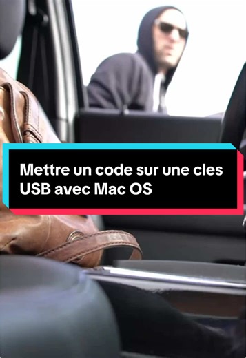 Mettre un mot de passe sur une clés USB avec Mac OS #apple #macbook #mac #apprendresurtiktok #tuto #astuce