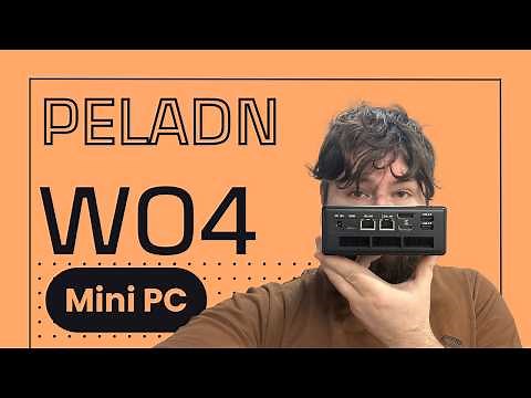 PELADN WO4 - AMD Ryzen 7640HS Mini PC Review