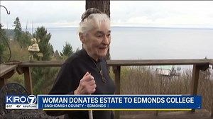 VIDEO: Woman donates estate to Edmonds College