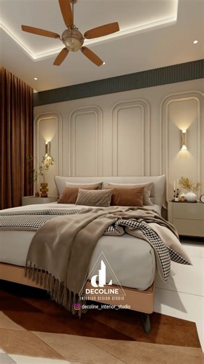 Decoline Interior Studio | ✨ Elegant & Inspiring: “A space to dream, reimagined ✨ Watch this bedroom transform into a sanctuary of style and serenity. Design is in... | Instagram