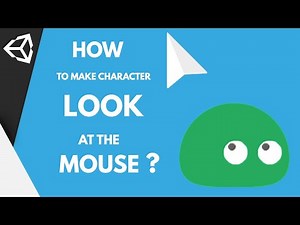 How To Make A Character Look At The Mouse [Simple] - Unity Tutorial