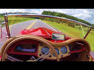 1955 MG TF "1500" POV Drive and Ride Along