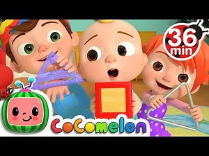The Shapes Song  More Nursery Rhymes & Kids Songs - CoCoMelon - Videos For Kids