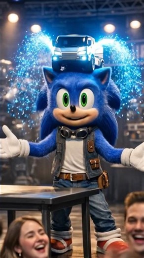 Did Sonic Turn Into a Truck! Science Fair Goes Wrong! 😳