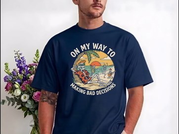 Skeleton Beach Vacation T-shirt, Funny Sarcastic Summer Party Tee - Etsy