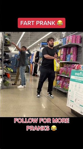 FARTING ON PEOPLE AT WALMART 😂 #fart #fartinginpublic #walmartpranks #newvideo #funny