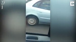 Man filmed receiving oral sex while driving on the motorway