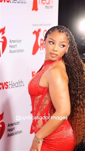 Ambassador Images on Instagram: "Chloe Bailey attends the American Heart Association Red Dress Gala, supporting the organization’s mission to combat heart disease and stroke through research, education, and prevention. The Beyoncé protégé rose to prominence as one half of Chloe x Halle before stepping into her own as a solo artist and actress. She has since been building an independent career across music and film, most recently wrapping production on her upcoming project, Help. The American Hea