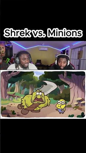 Who Wins Shrek or Minions? #casvandepol #smokecountyjk #shorts #viral #funny #comedy #shrek #minions