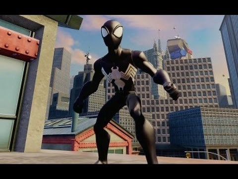 Disney Infinity 2.0 - Alien Symbiote Spider-Man Free Roam Gameplay (Power Disc)