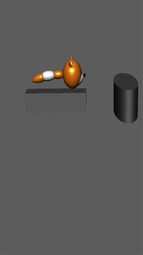 Ball and Tail Maya Animation Exercise