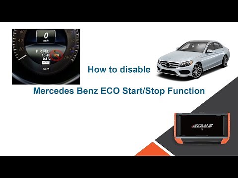 Disable ECO Start Stop Function on Mercedes Benz