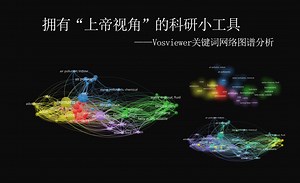 【上帝视角系列】科研小白快进来，一个小工具让你找到研究方向——Vosviewer