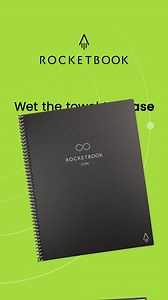 From your wildest ideas to final drafts, Rocketbook reusable notebooks let you save what's important & erase what's not. Get 15% off with email sign-up! #MoreProductivityLessWaste | Rocketbook
