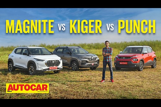 Tata Punch vs Nissan Magnite vs Renault Kiger review: VIDEO - Introduction | Autocar India