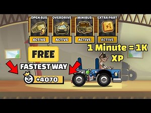 2 Best and Fastest Ways to Unlock the Bus Mastery - Hill Climb Racing 2