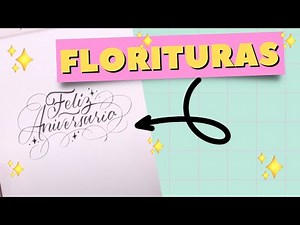 How to make FLOURISHES in your CALLIGRAPHY with a TOMBOW FUDENOSUKE