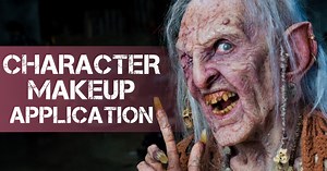 Character Makeup - Multi-Piece Prosthetic Application