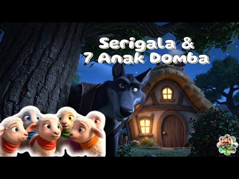 Serigala dan 7 Anak Domba | Dongeng Anak Indonesia |Dongeng Anak Bahasa Indonesia