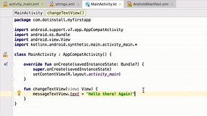 #11 アプリを更新してみよう | Androidアプリ開発入門 - プログラミングならドットインストール