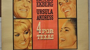 Four For Texas 1963 with Frank Sinatra, Dean Martin, Charles Bronson and Ursula Andress