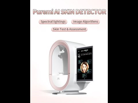 2025 New Arrival AI Smart New Face Scanner Skin Analyzer Machine Facial Skin Analysers