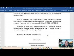 tutorial carta de solicitud