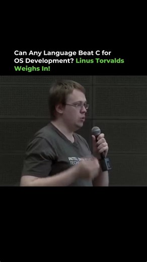Big Brain AI on Instagram: "Linus Torvalds on Programming Languages for OS Development. When asked if he follows the development of new programming languages or sees any other language as suitable for OS development aside from C, Linus Torvalds reveals his traditional stance: "I'm a bit old-fashioned," he admits. His journey into Linux and operating systems began with a love for hardware-not in the sense of physical assembly, but as a way to interact with hardware through software. Despite the a